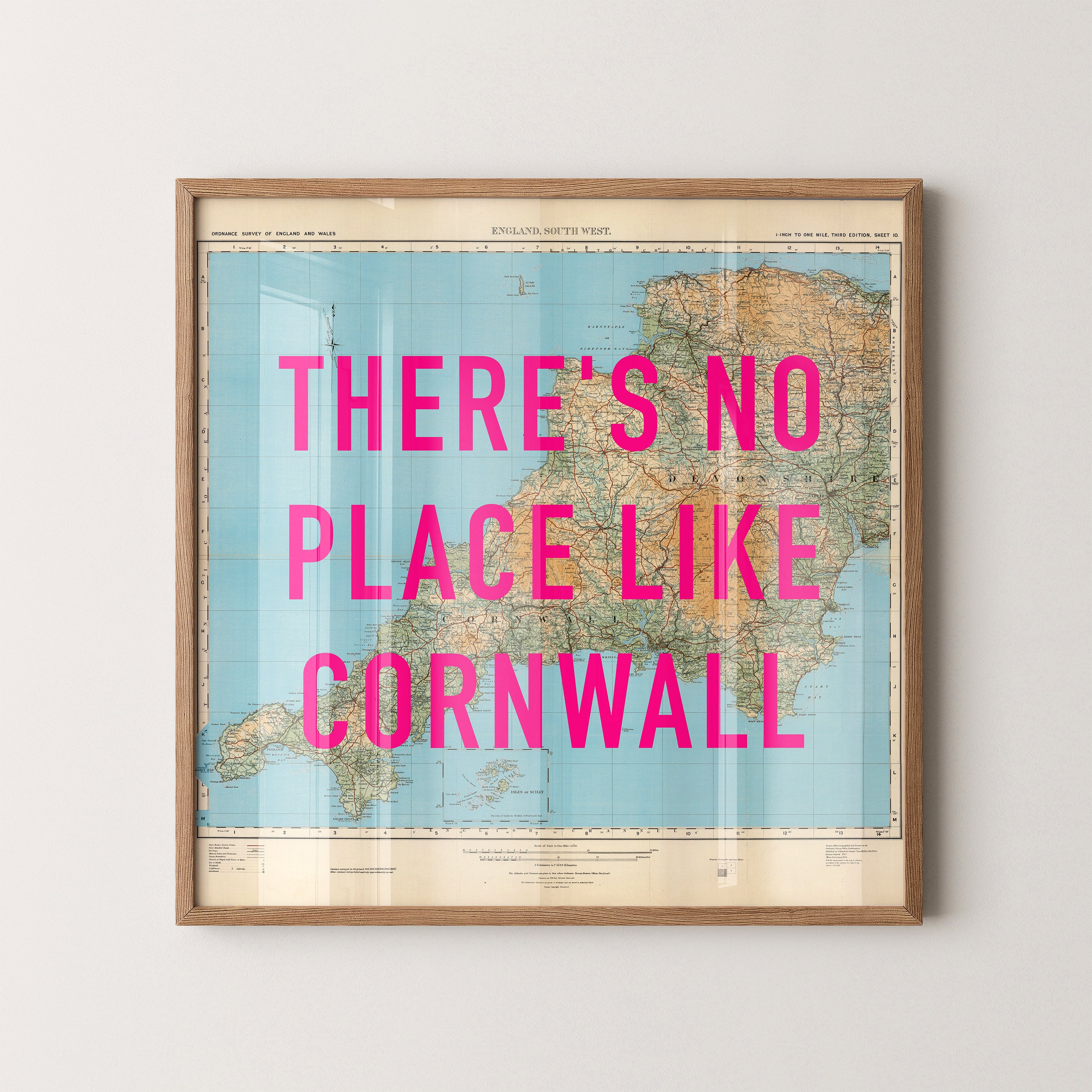 Personalised Pop Art Map Print (Any Location)