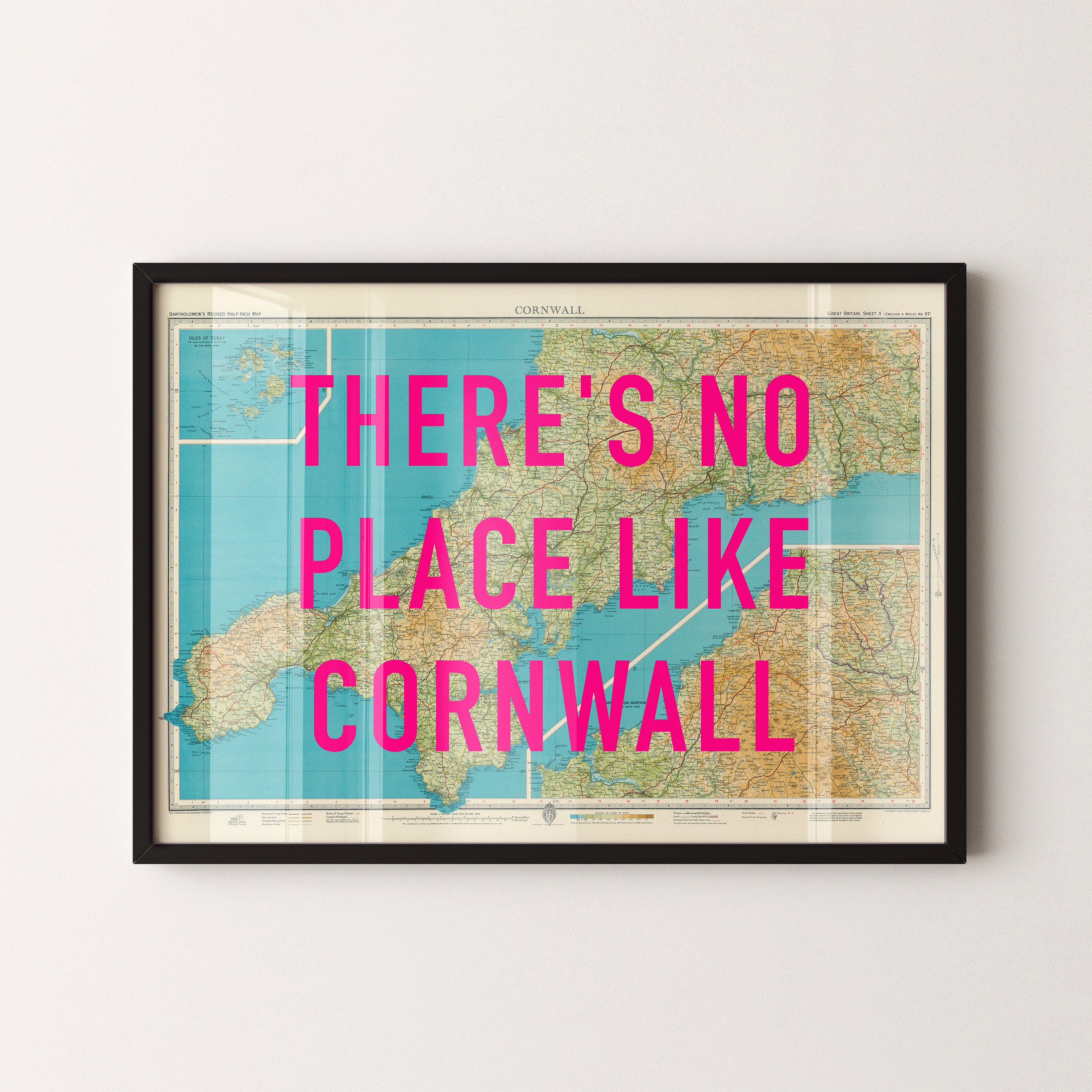 Personalised Pop Art Map Print (Any Location)