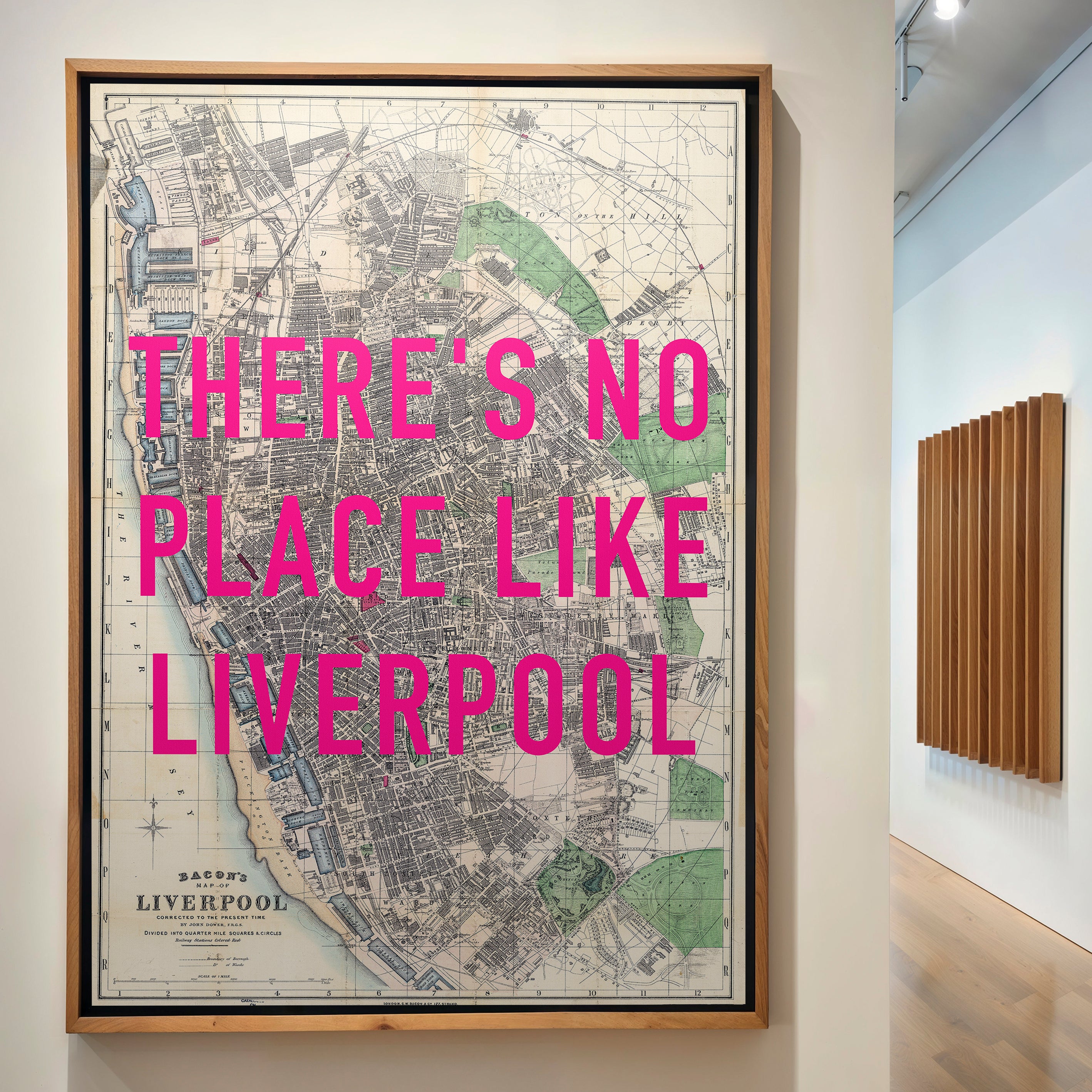 Liverpool Pop Art Map Print (portrait)