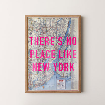 Personalised Pop Art Map Print (Any Location)