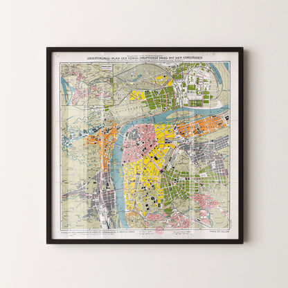 Personalised Pop Art Map Print (Any Location)
