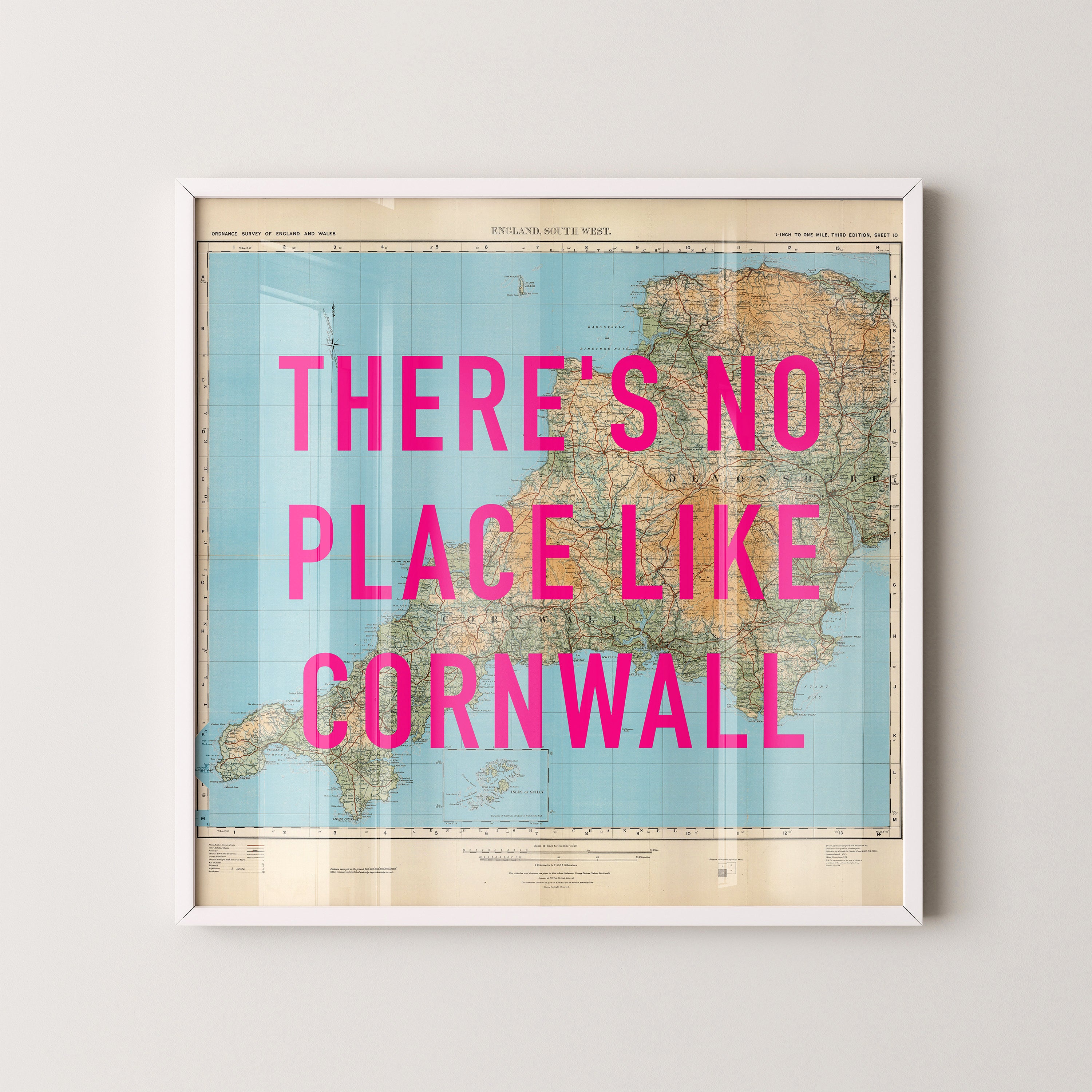 Personalised Pop Art Map Print (Any Location)