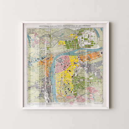 Personalised Pop Art Map Print (Any Location)