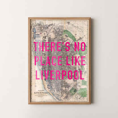Liverpool Pop Art Map Print (portrait)