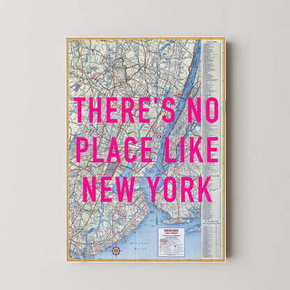 Personalised Pop Art Map Print (Any Location)