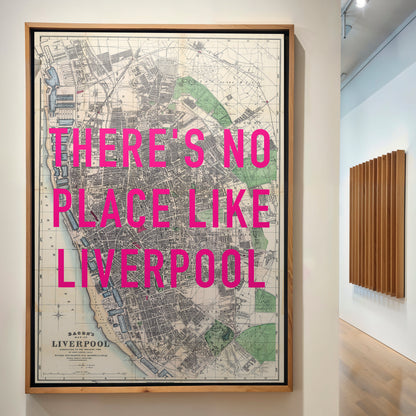 Liverpool Pop Art Map Print (portrait)