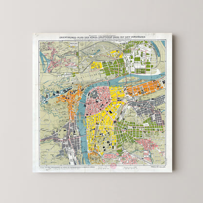 Personalised Pop Art Map Print (Any Location)