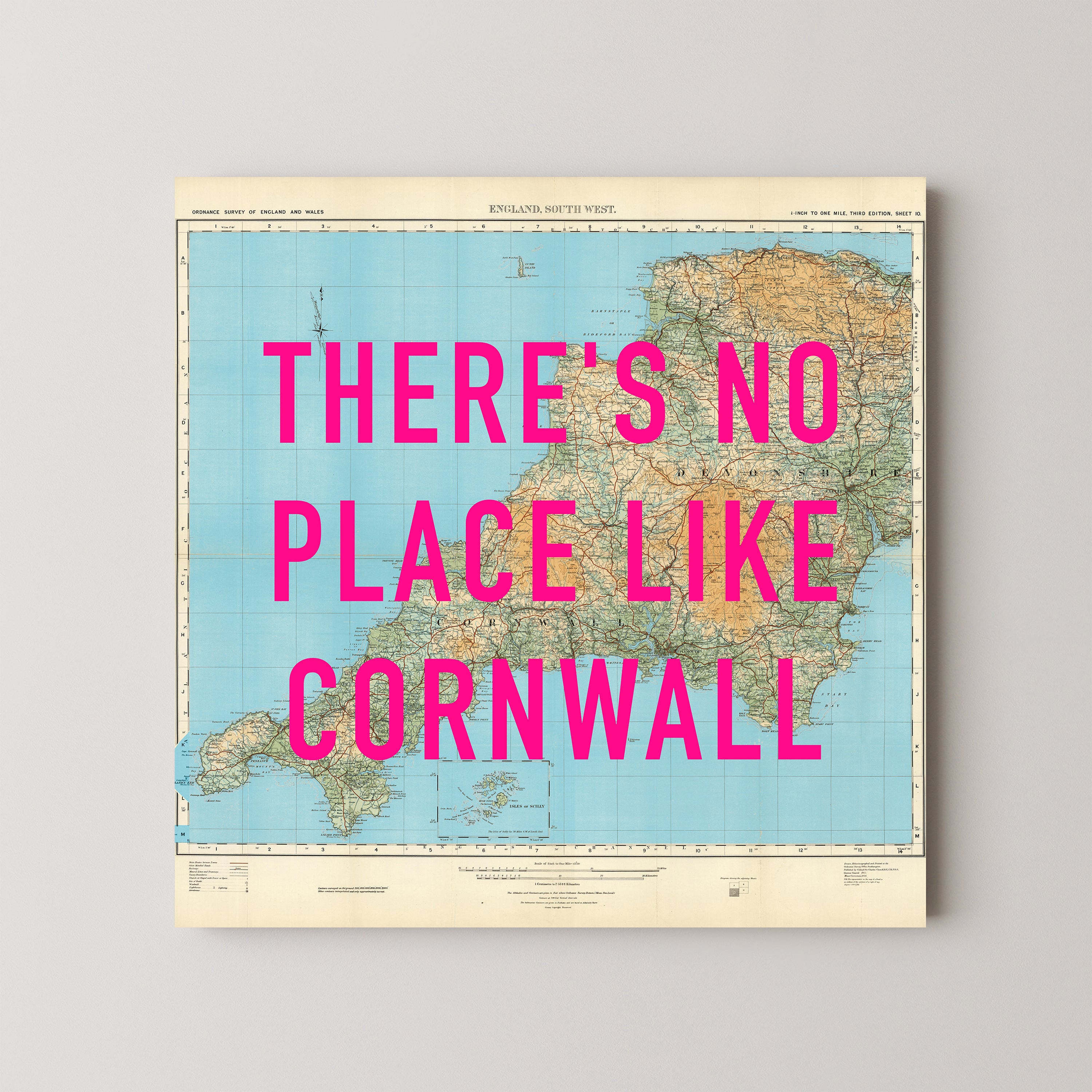 Personalised Pop Art Map Print (Any Location)